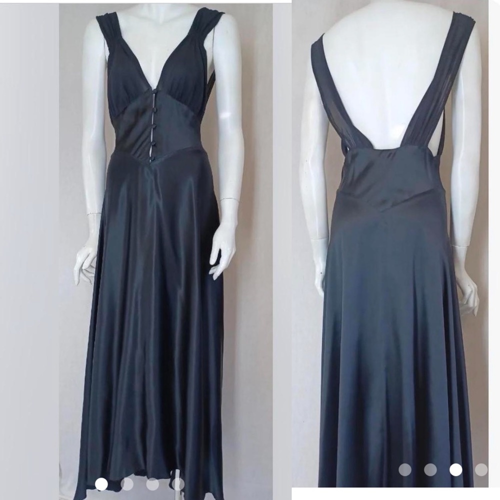 Y2K Vintage Victoria’s Secret 💯 silk dress 🖤
